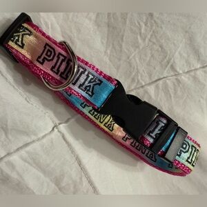 Victoria secret pink dog cat pet collar leash nylon gear gym fashion lulu